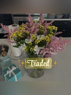 ✨🖤♥️LV 3D Red Mini Bucket Bag with Blue Ribbon♥️🖤✨Preloved Decor